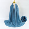 Elegant Pearl Chiffon Scarf for Women