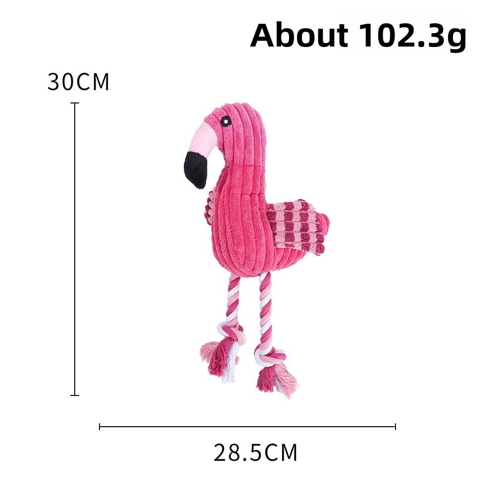 Plush Bite-Resistant Sound Pet Toys for Dogs and Cats