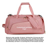 Fitness bag: Large-capacity dry-wet separation sports bag