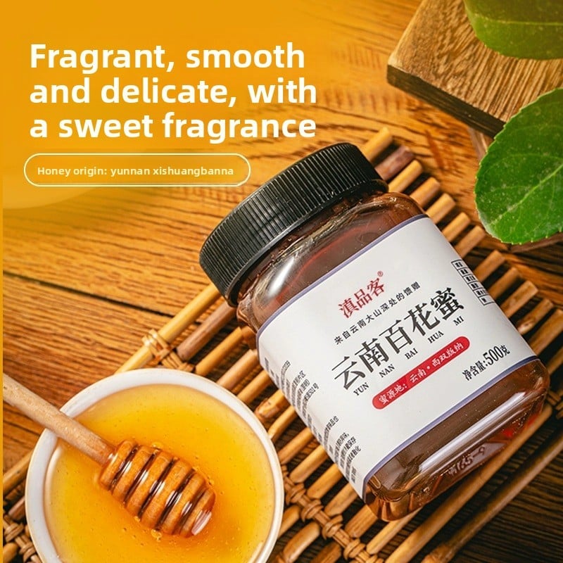 2kg honey pure natural wild honey farmhouse bottled nectar genuine goods barrel honey mature crystalline honey