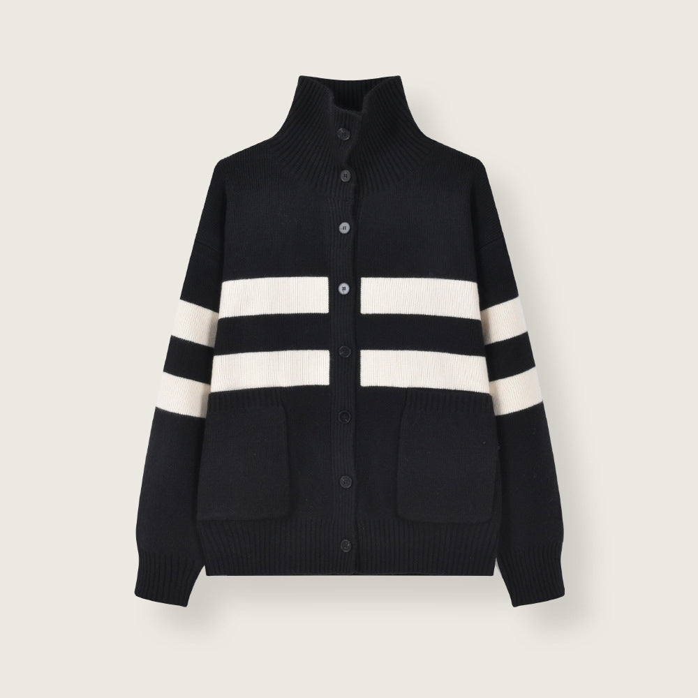 Fashion New Loose Knitted Cardigan Women