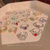 Zircon flower ring