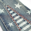 Vintage Star Pattern Jeans Forbidden Platform - Temu