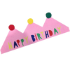 INS New Felt Crown Letter Birthday Hat for Kids Party
