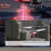 Alloy remote-controlled helicopter, shockproof and anti-collision aircraft with light toy