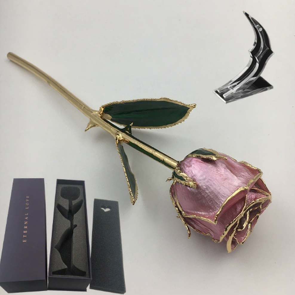 Gilded rose