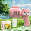 Handheld fully automatic children's bubble machine