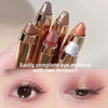 High-gloss double-headed pearlescent fine flash contour and brightening eyeshadow stick