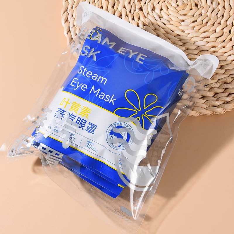 Self-Heating Steam Eye Mask with Lutein for Hot/Cold Therapy, Multiple Scents