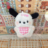 Blush Pacha Dog cute figurine bag pendant