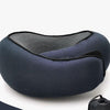 A U-shaped neck guard pillow that can be stored