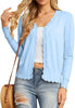 Fashion Short Knitted Cardigan Coat