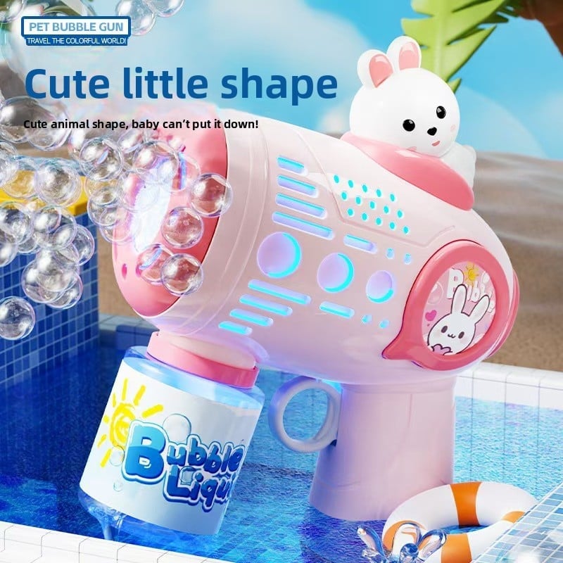 Handheld fully automatic children's bubble machine