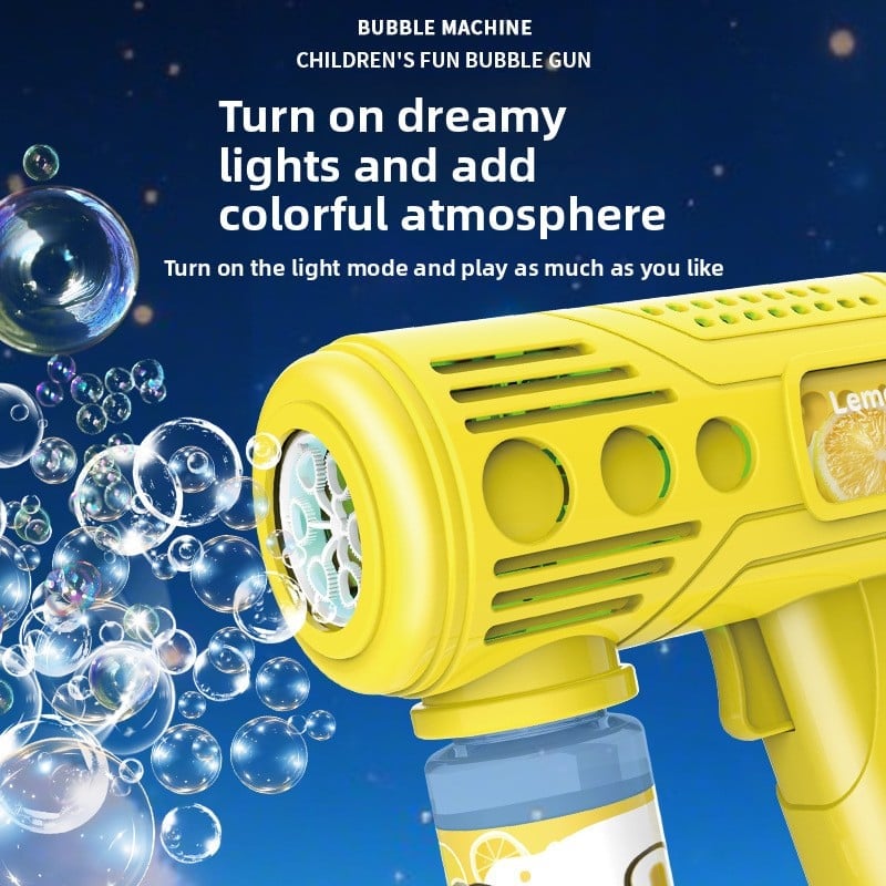 Handheld fully automatic children's bubble machine