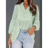 Womens Business Casual Tops Long Sleeve V Neck Dressy Office Work Fall Shirt Blouse