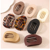 Hair gripper clip set, frosted gripper clip hair accessory