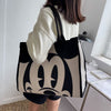 Women's printed canvas bag