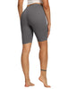 Women's Biker Shorts, 8-inch Summer Shorts, Soft And Elastic, Suitable To Wear Under Dresses, For Training, Running, Cycling And Yoga