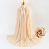 Elegant Pearl Chiffon Scarf for Women