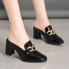 Lazy-toe Half Slippers for Women