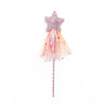 Girls pink sequins pentagram fairy wand magic wand Carnival Festival Children's Day party COSPLAY props