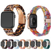 Ceramic resin watch strap