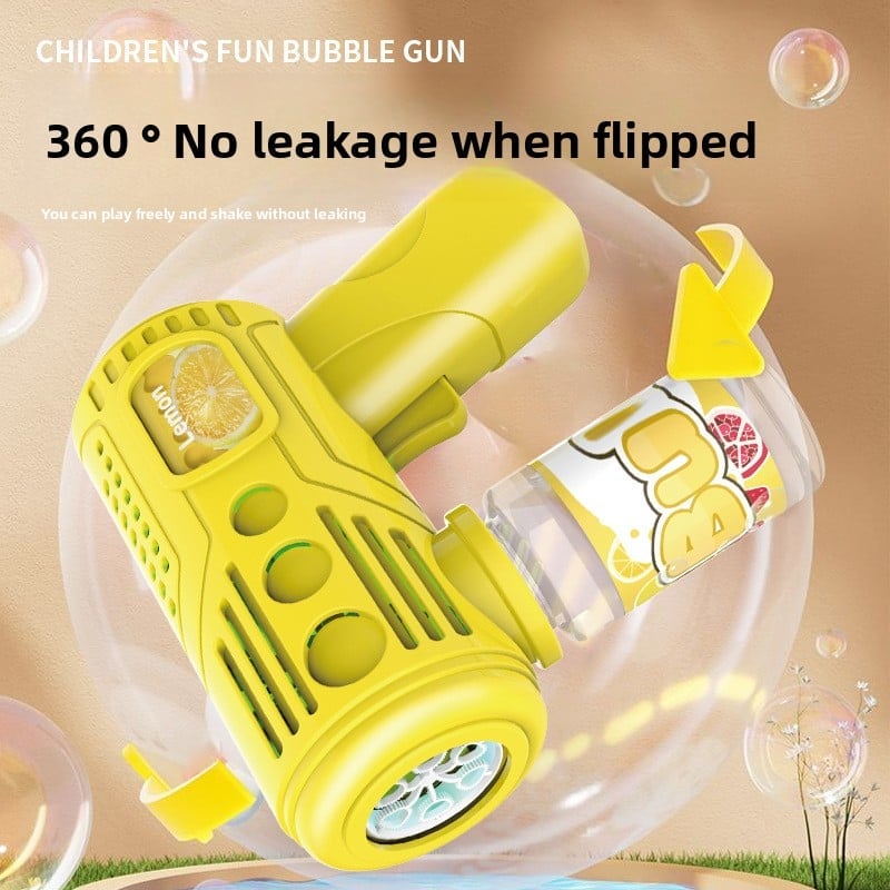 Handheld fully automatic children's bubble machine