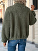 Women's Simple Fashion Zipper Drooping Shoulder Jacket