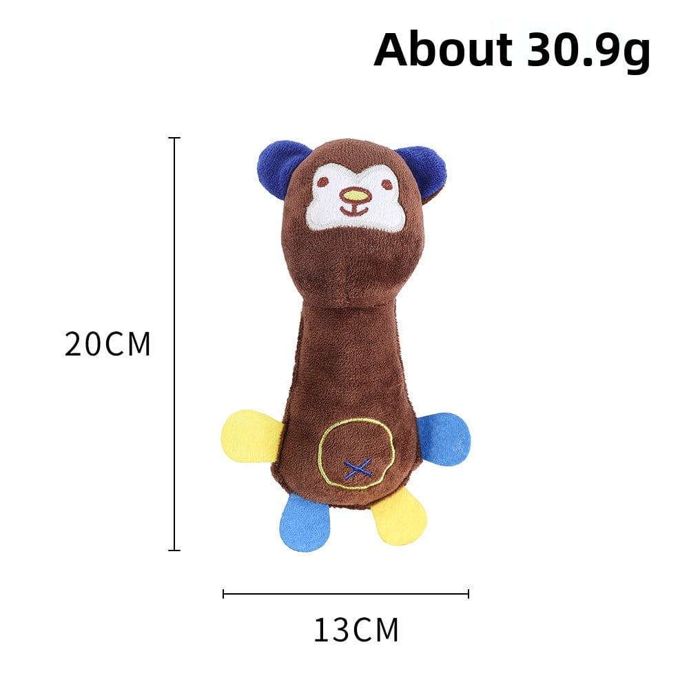 Plush Bite-Resistant Sound Pet Toys for Dogs and Cats