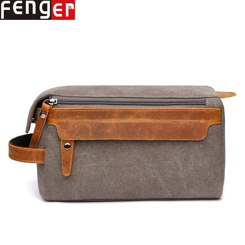 Portable toiletries and cosmetics bag