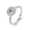 Adjustable diamond ring