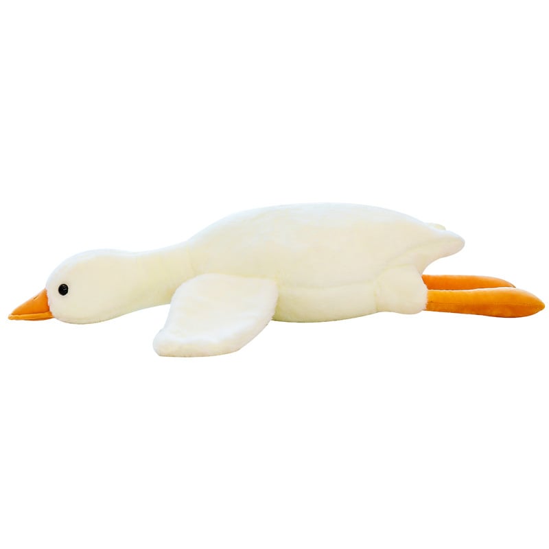 Cute Big White Goose Pillow Plush Toy Goose Doll Doll Doll Bed Sleeping Birthday Gift Girl