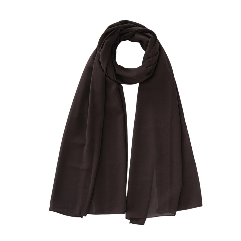 Monochrome Pearl Chiffon Bubble Scarf