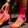 Professional marathon running socks