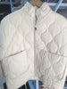 Large Pocket Lace-up Long Sleeve Cotton Coat Jacket Washed Cotton-padded Coat For Women