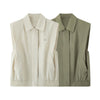Early Autumn New Women's Clothing Fashionable All-match Casual Sleeveless Jacket Vest Coat