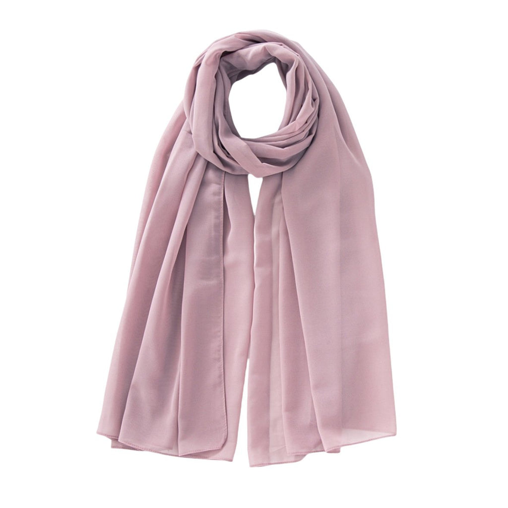 Monochrome Pearl Chiffon Bubble Scarf