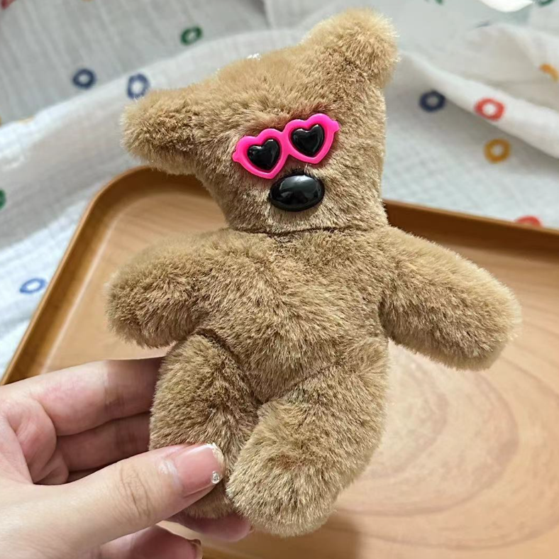 Cute little bear plush toy accessories