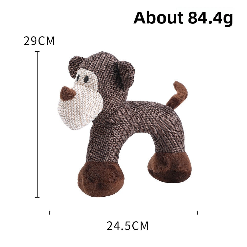 Plush Bite-Resistant Sound Pet Toys for Dogs and Cats