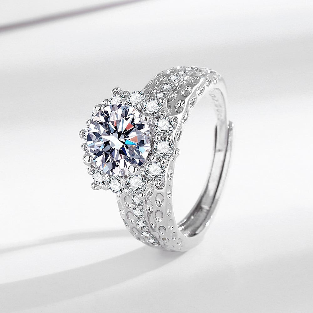 Semi-morganite ring