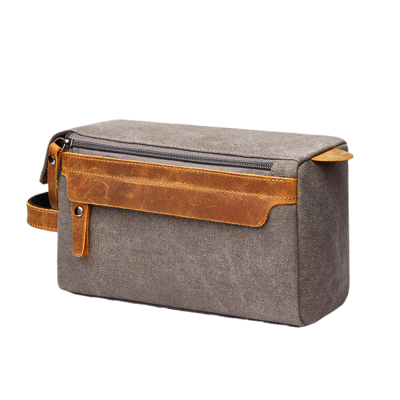 Portable toiletries and cosmetics bag