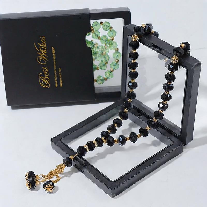 33 crystal beaded beads