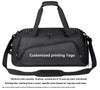 Fitness bag: Large-capacity dry-wet separation sports bag