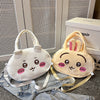 Ursage cute plush handbag girl messenger bag gift storage bag handbag gift