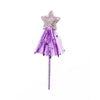 Girls pink sequins pentagram fairy wand magic wand Carnival Festival Children's Day party COSPLAY props
