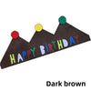 INS New Felt Crown Letter Birthday Hat for Kids Party