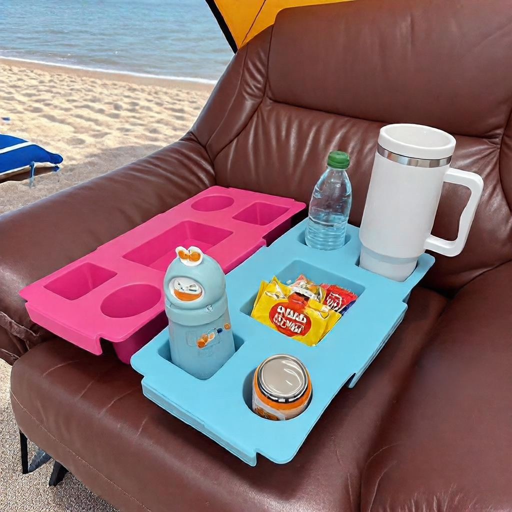Covered beverage compartmentalized bag