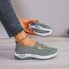 Large-size casual comfortable women's leather shoes