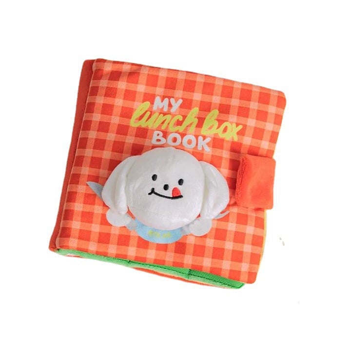 Dog pet toy sound fabric book