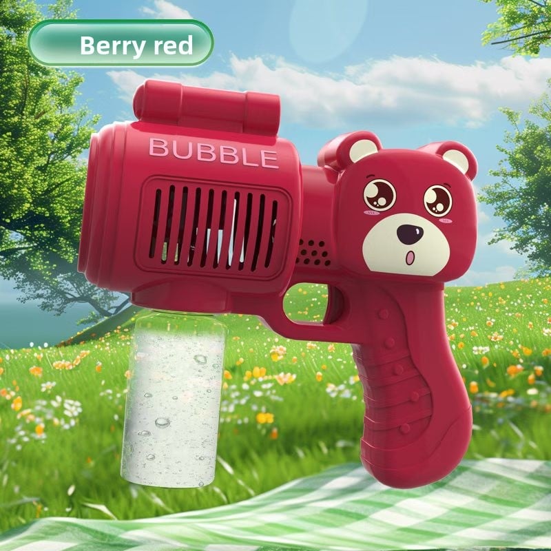 Handheld fully automatic children's bubble machine